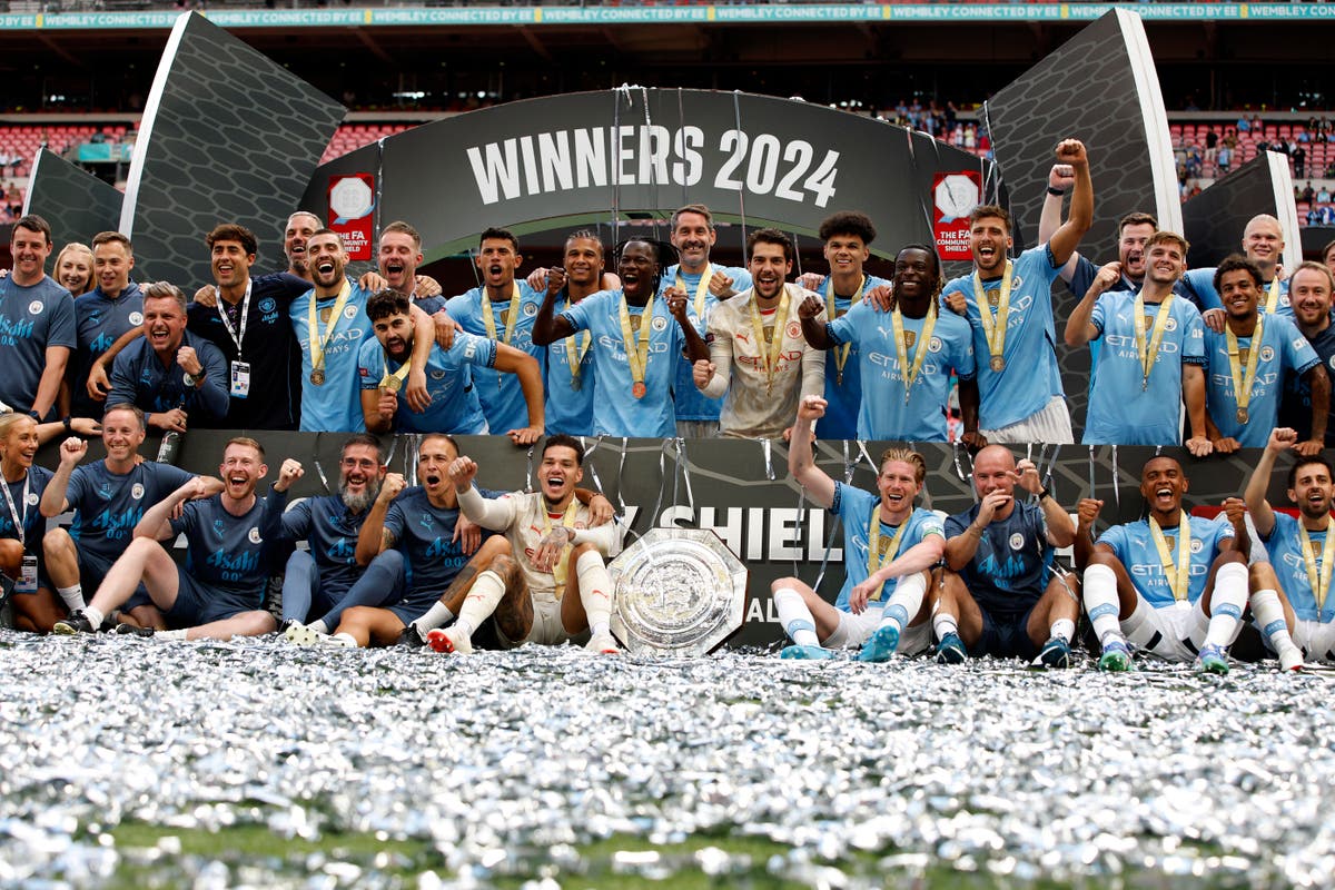 Manchester City juata Community Shield 2024