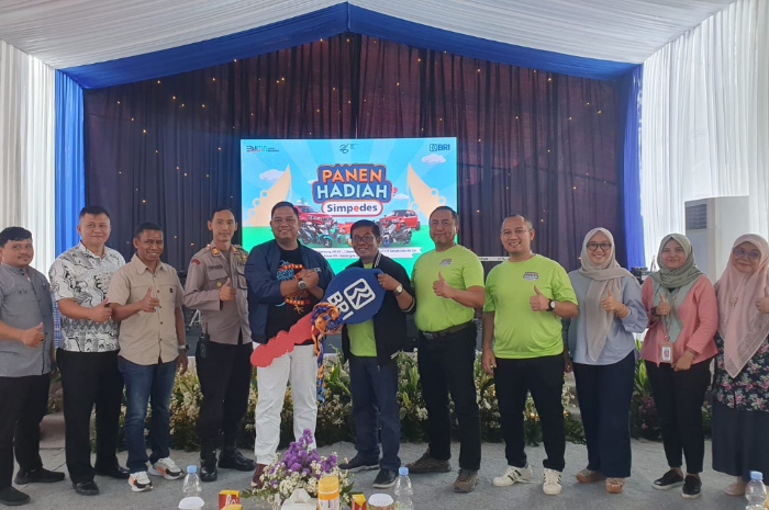 Pesta Rakyat Simpedes Periode II tahun 2023 BRI Bogor Dewi Sartika dan BRI Bogor Pajajaran, di area depan kantor cabang BRI Bogor Dewi Sartika akhir pekan lalu.