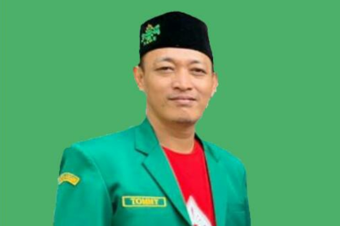 Ketua PC GP Ansor Kota Bogor, Ahmad Bustomi.