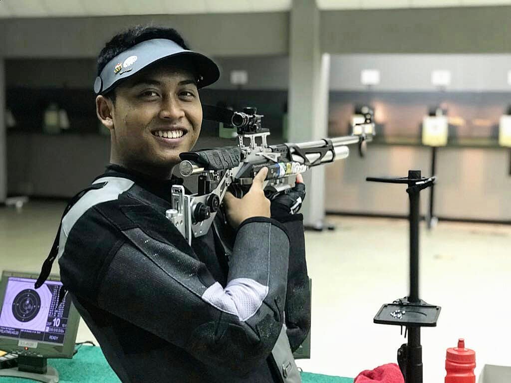 Atlet menembak Kota Bogor, Fathur Gustian jadi andalan Jawa Barat di PON Aceh-Sumut 2024. (Instagram @fathur_gustafian)