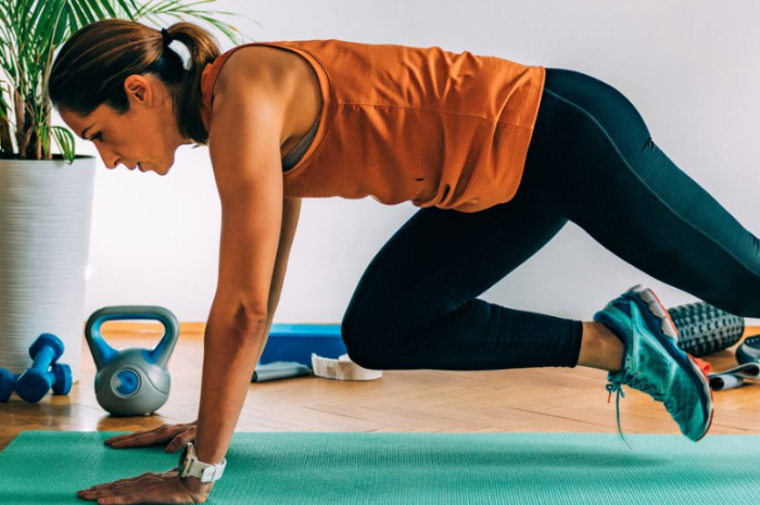 Ilustrasi olahraga HIIT