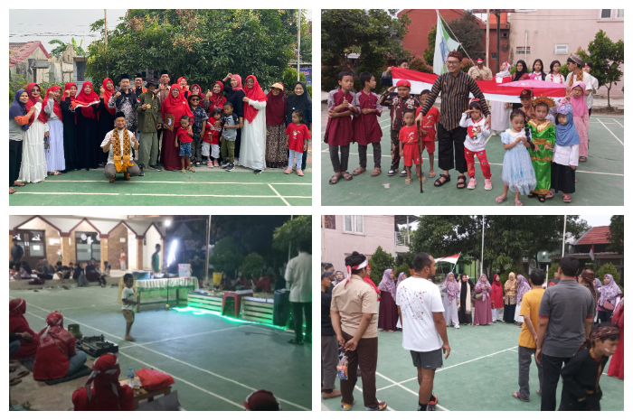 Beragam kegiatan dilakukan warga RT 08/15, Perum Pesona Cilebut 2, Desa Cilebut Barat, dalam menyemarakan HUT RI ke-79 tahun 2024.