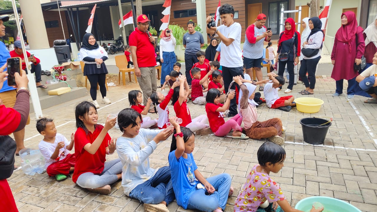 Jaga Semangat Nasionalisme, Warga Damara Village Kota Bogor Adakan berbagai Lomba Hari Kemerdekaan