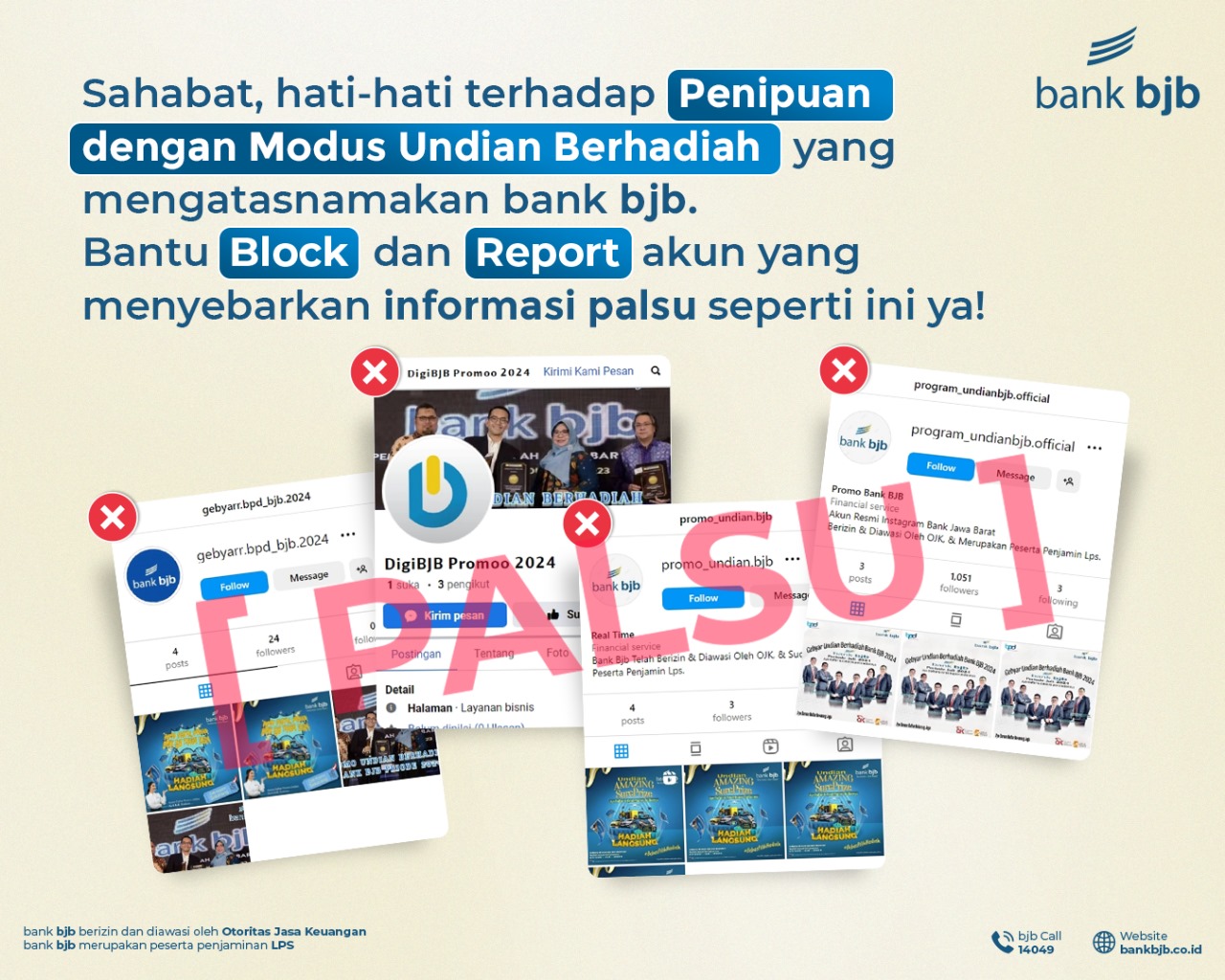 Bank Bjb Ingatkan Nasabah Soal Berbagai Modus Penipuan