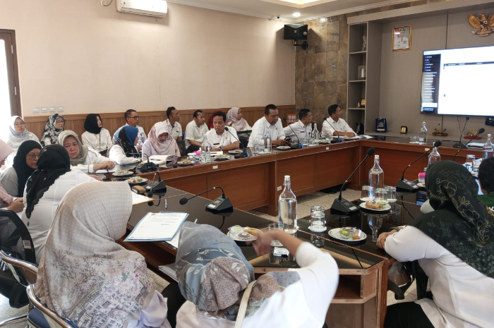 Disperumkim melakukan Rakor dan peninjauan lokasi Program Gerobak Sae Pisan yang rencananya dilaunching pada 30 Agustus nanti.