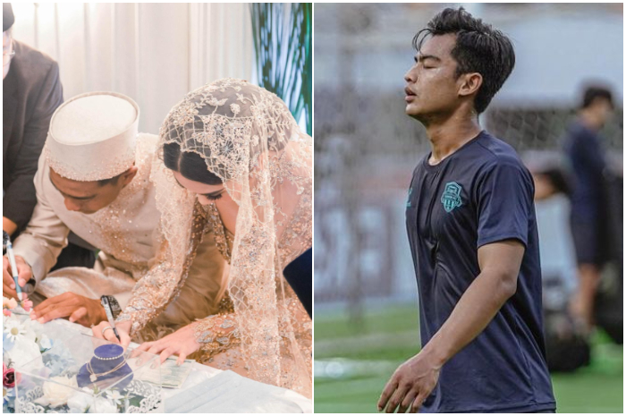Pratama Arhan memposting foto pernikahannya bersama Azizah Salsha.