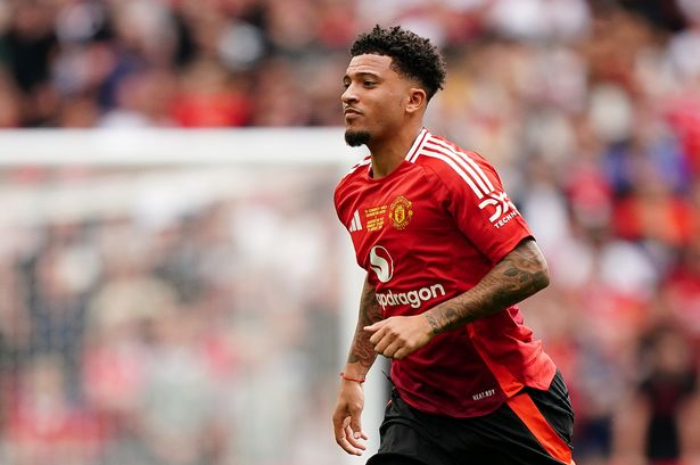 Pemain sayap Manchester United Jadon Sancho