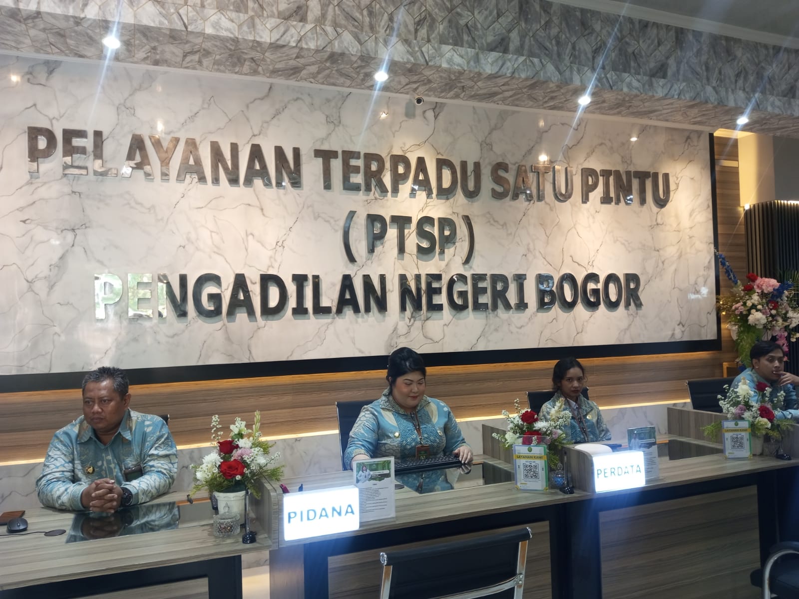 Permudah Layanan Hukum Masyarakat, Pengadilan Negeri Kota Bogor Luncurkan Pelayanan Terpadu Satu Pintu
