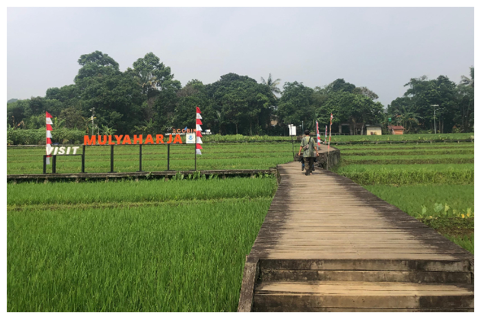 Agro Eduwisata Organik Mulyaharja yang terletak di Kampung Ciharashas RT 05/RW 01, Kelurahan Mulyaharja, Kecamatan Bogor Selatan, Kota Bogor, Jawa Barat.