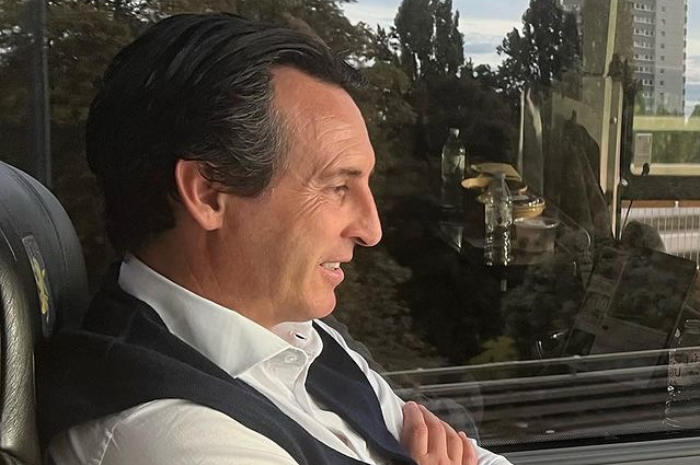 Pelatih Aston Villa, Unai Emery.