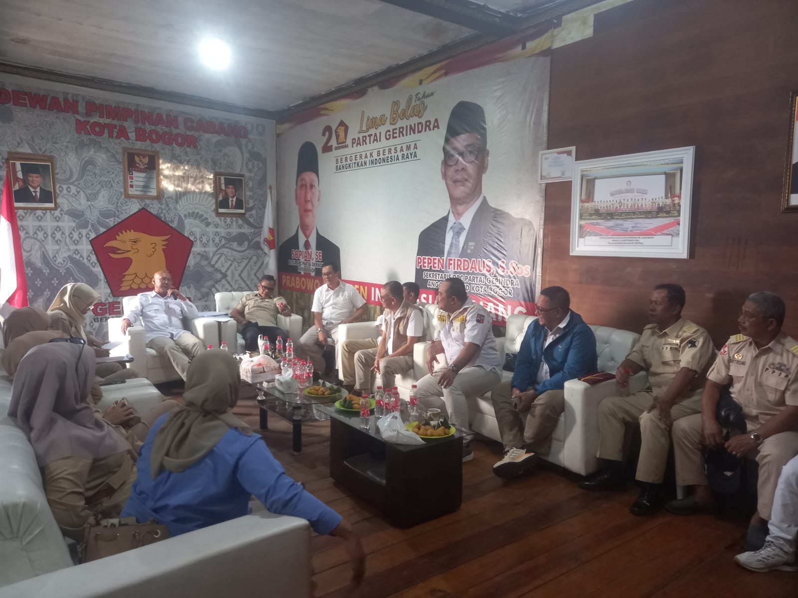 Partai Pemenang Pilpres Lakukan Konsolidasi dan Pembentukan Tim Pemenang di Bogor, Dedie Rachim dan Jenal Mutaqin&nbsp;Wajib&nbsp;Menang
