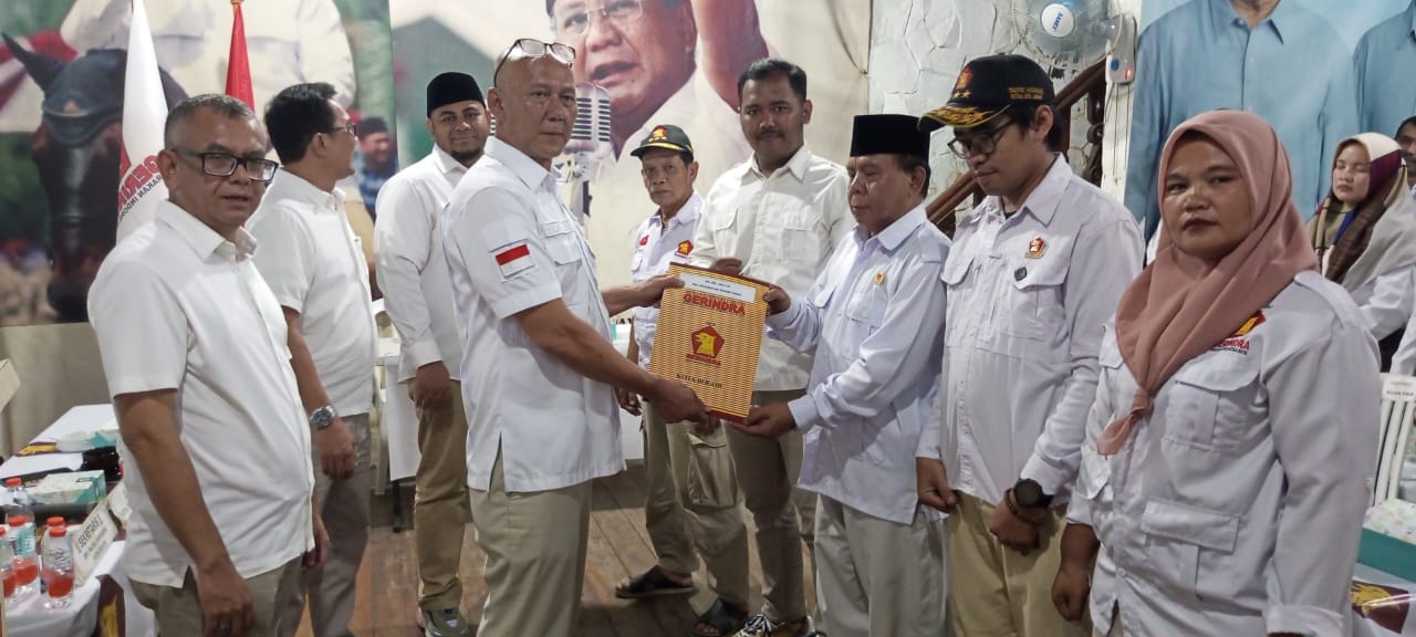 Tancap Gas, DPC Gerindra Kota Bogor Bentuk Tim Pemenangan Dedie Rachim dan Jenal Mutaqin.