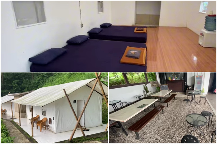 Salah satu rekomendasi glamping adalah Masada Village di Puncak Bogor.
