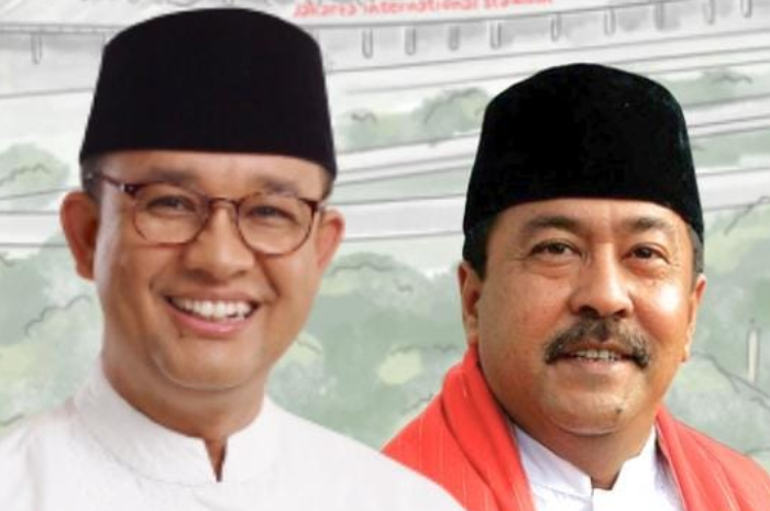 Anies Baswedan dan Rano Karno