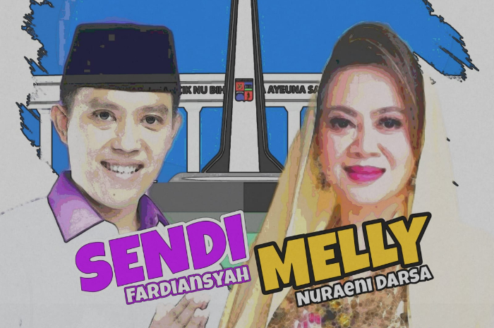 Pamflet Sendi Fardiansyah dan Melly Darsa