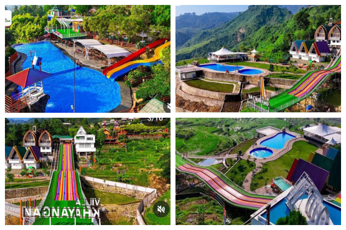 Villa Khayangan, yang berada di Desa Wargajaya, Kecamatan Sukamakmur, Kabupaten Bogor.