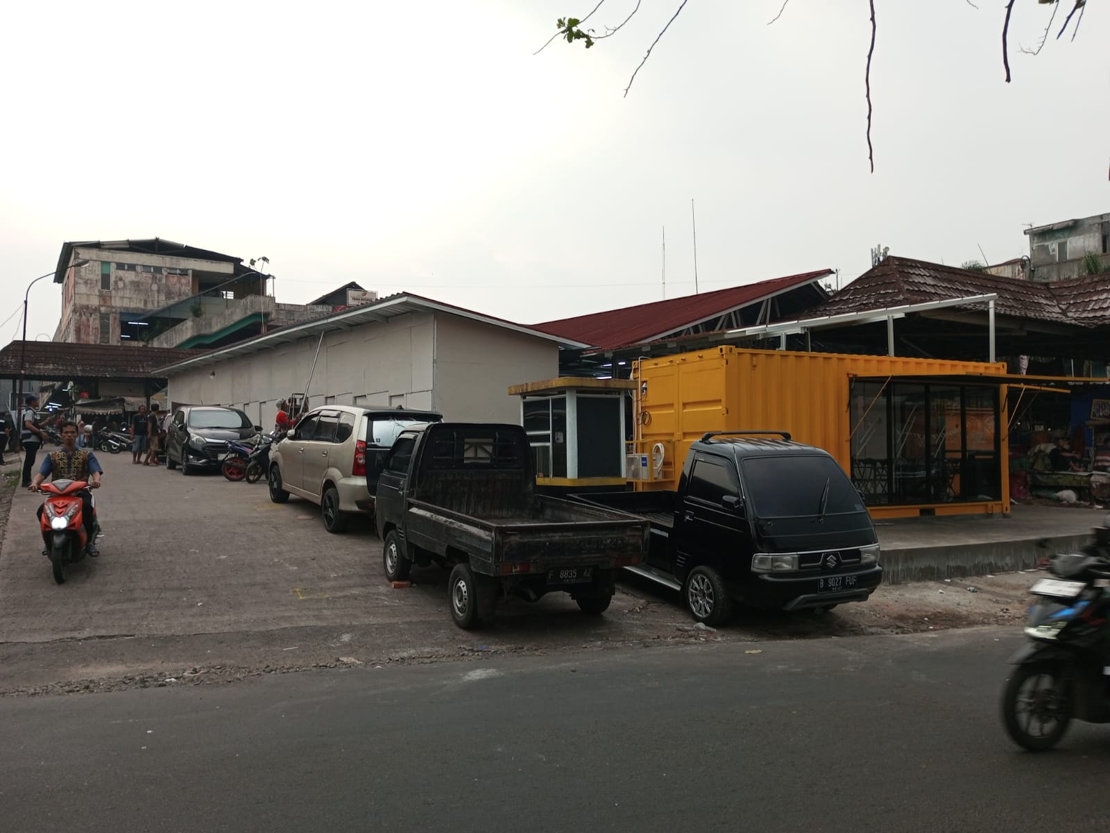 Lokasi pembangunan TPS pedagang Pasar Merdeka Bogor.