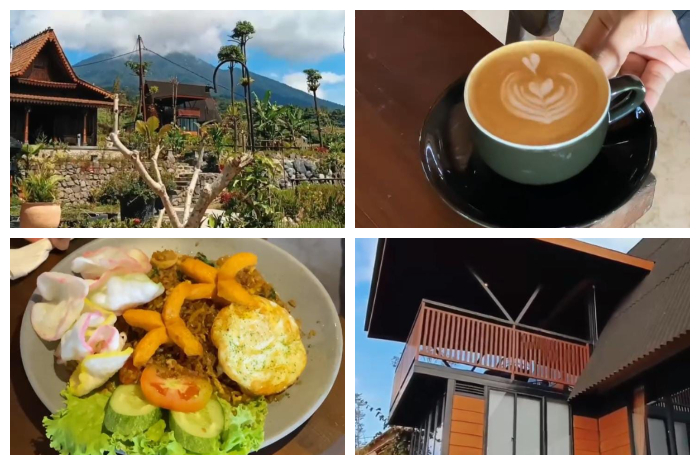 Cafe Pintu Langit Cipanas yang terletak di Desa Sukatani, Kecamatan Pacet, Kabupaten Cianjur, Jawa Barat 43253.