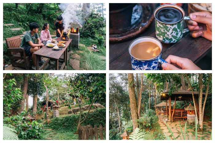 Kafe Alam Pancawati, yang berlokasi di Kampung Cipare, Desa Pancawati, Kecamatan Caringin, Kabupaten Bogor, Jawa Barat.