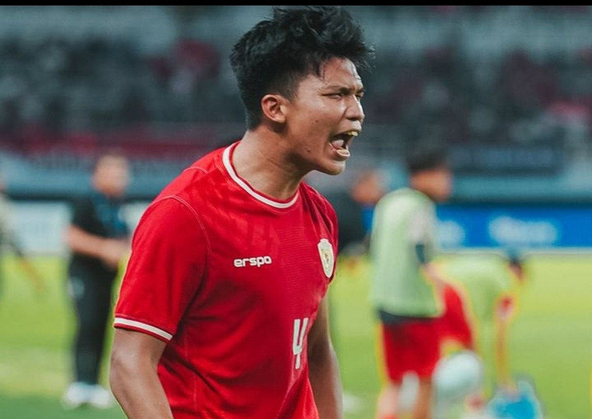 Kadek Arek mencetak satu gol ke gawang Argentina U-19