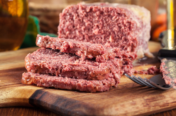 Ilustrasi Daging Kornet