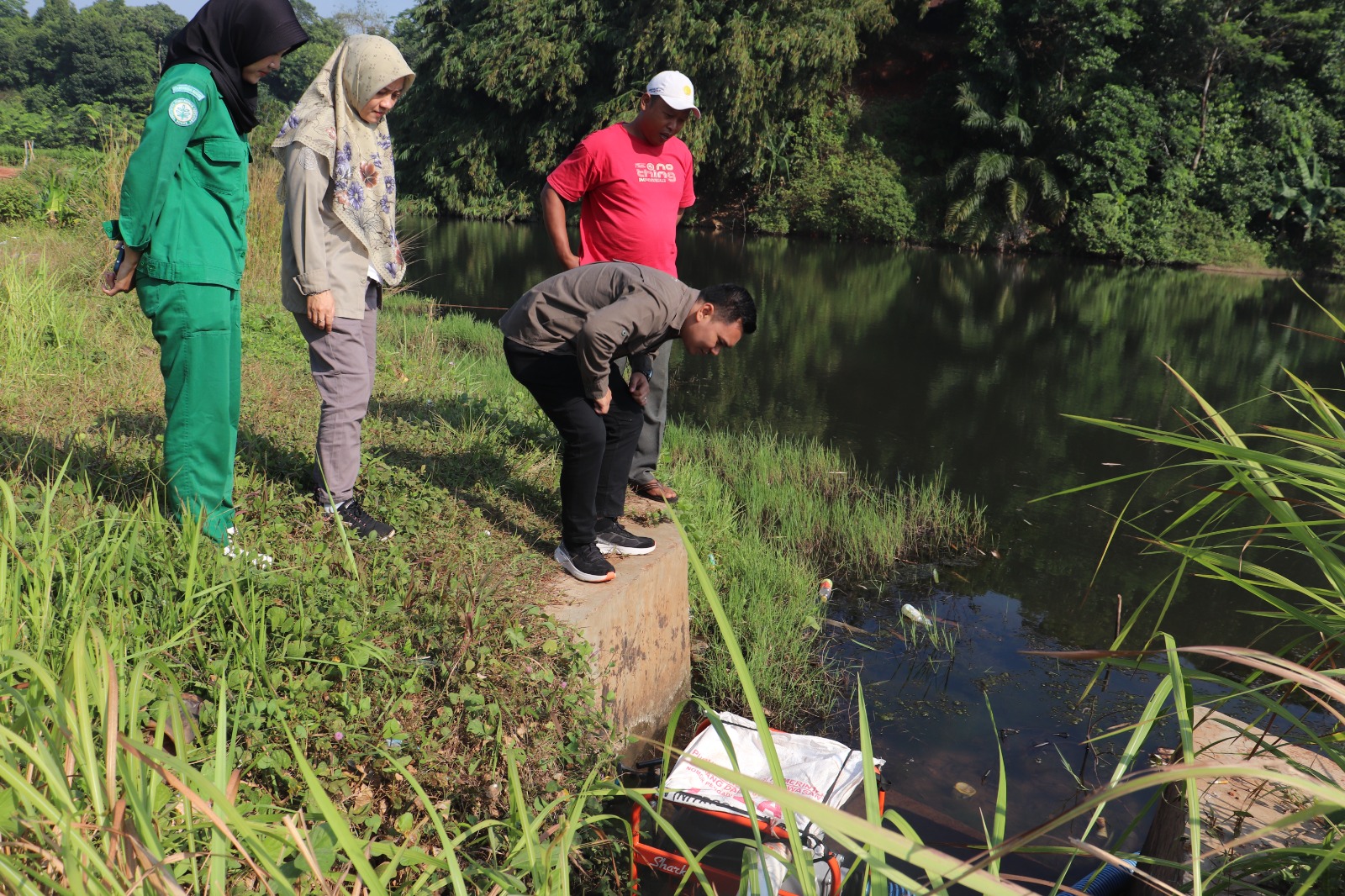 Direktur Polbangtan Bogor monitoring pompanisasi di Cileungsi