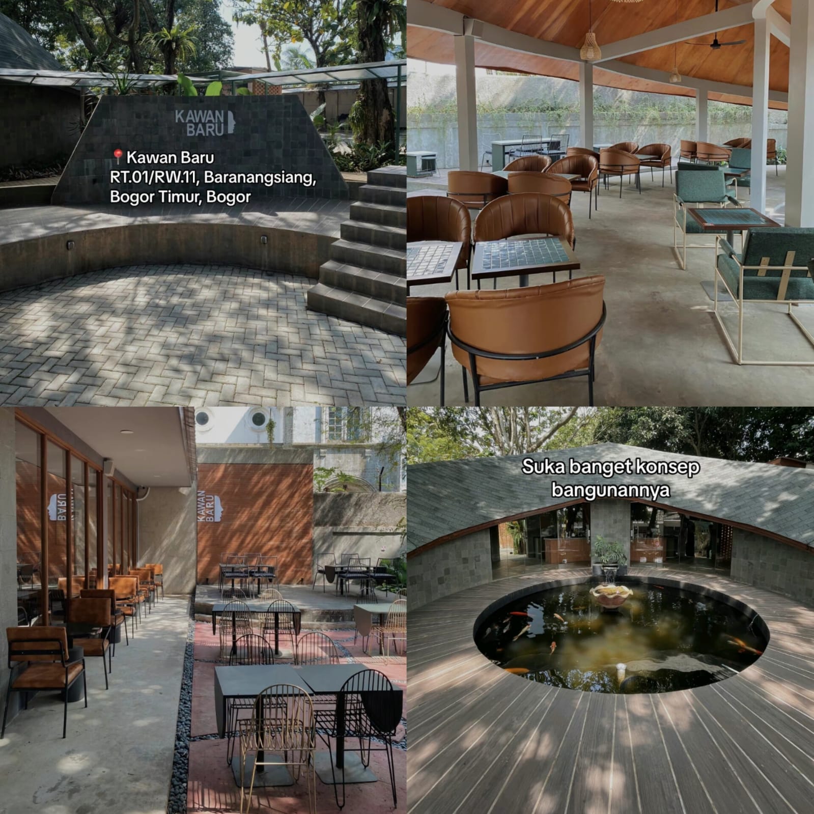 Tampilan baru Kawan Baru Bogor coffee shop.