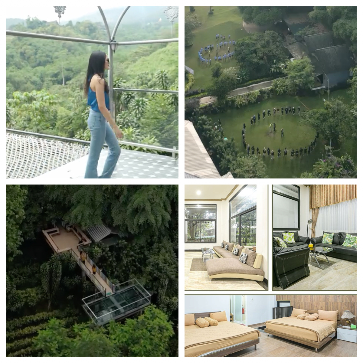 Villa Kebunsu Bogor yang ada di bawah kaki Gunung Salak.