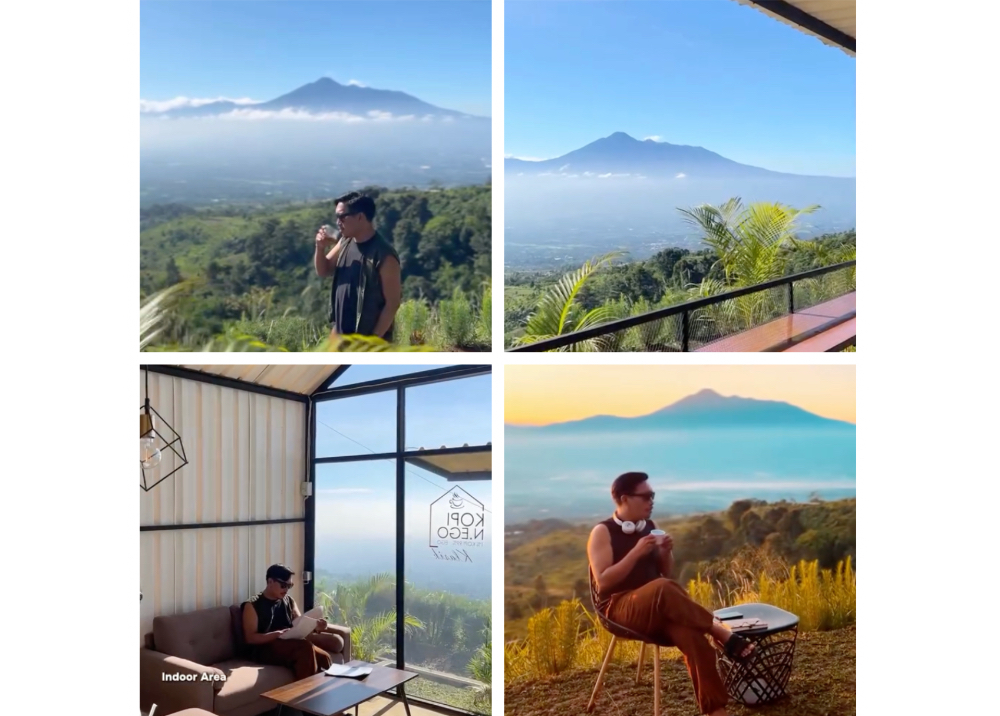 Tempat Ngopi dengan Pemandangan Gunung Gede Terbaik di Bogor, Kopi Nego Klasik
