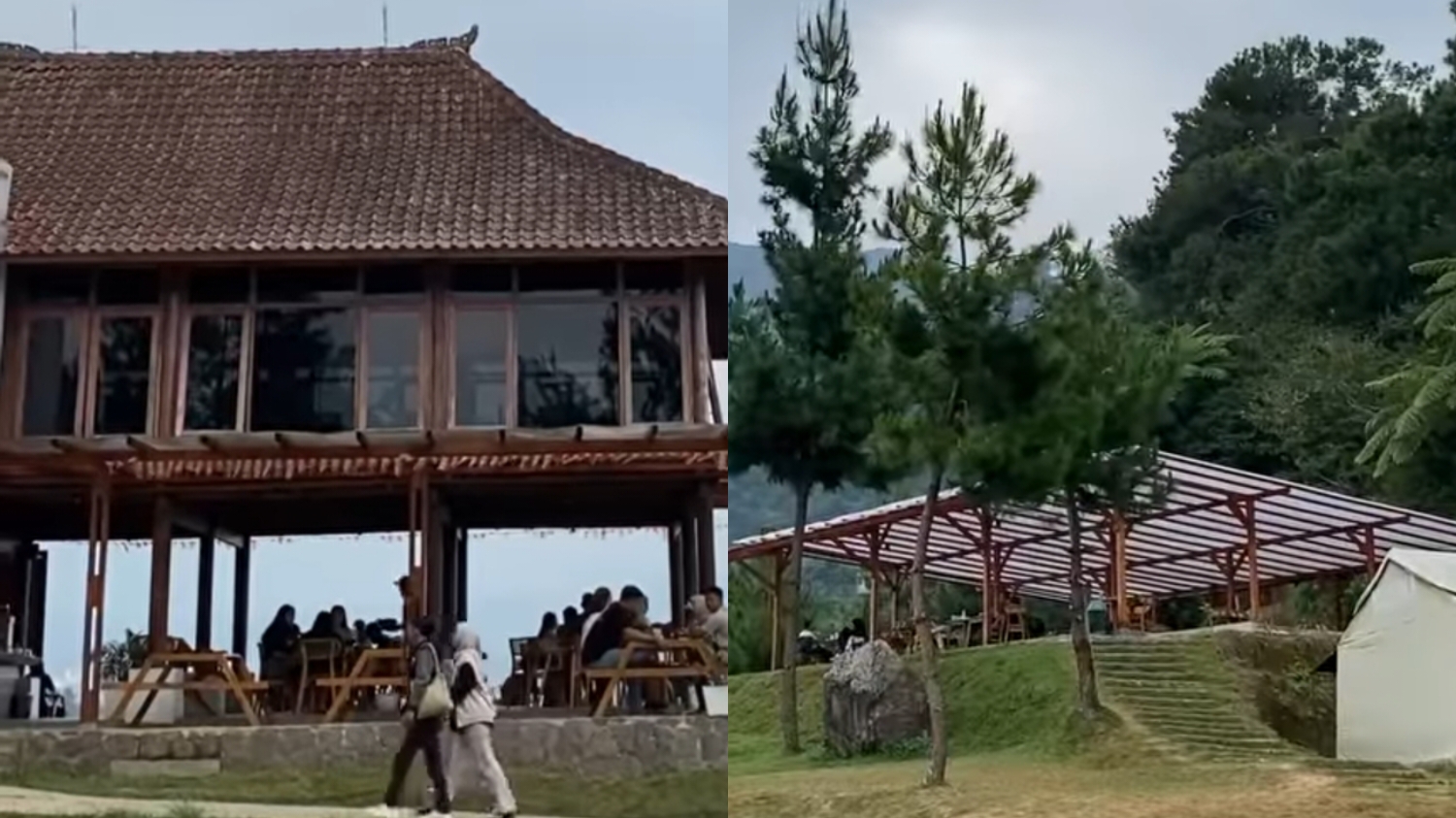 Humaira Coffee di Kawasan Puncak Bogor cocok jadi tempat nongki bareng teman dan keluarga.