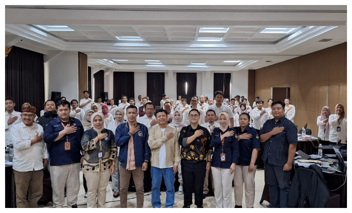 KPU Kota Bogor menggelar rapat kerja dan bimbingan teknis pengelolaan media sosial kepada PPK dan PPS se-Kota Bogor dalam penyelenggaraan Pilkada serentak Tahun 2024. foto dede/radarbogor