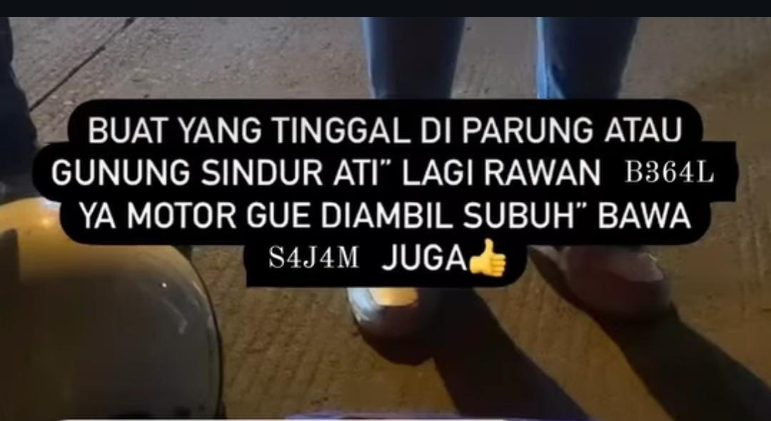 Wanita di Bogor Ini Kena Begal, Motornya Dipepet hingga Diancam, Begini Kronologinya