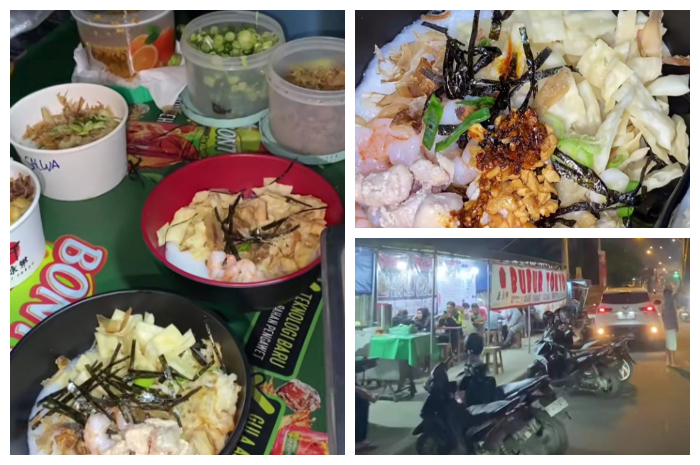 Bubur Tokyo yang berlokasi di Jalan Sholeh Iskandar RT.02/RW.05, Kecamatan Tanah Sareal, Kota Bogor.