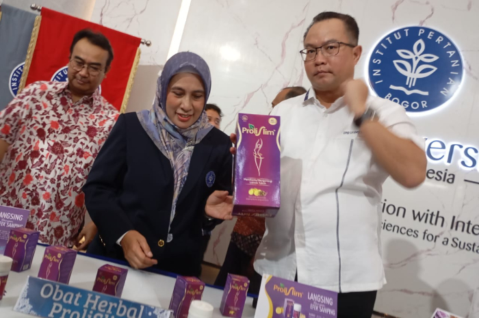 Produk herbal pelangsing tubuh hasil inovasi peneliti IPB University.