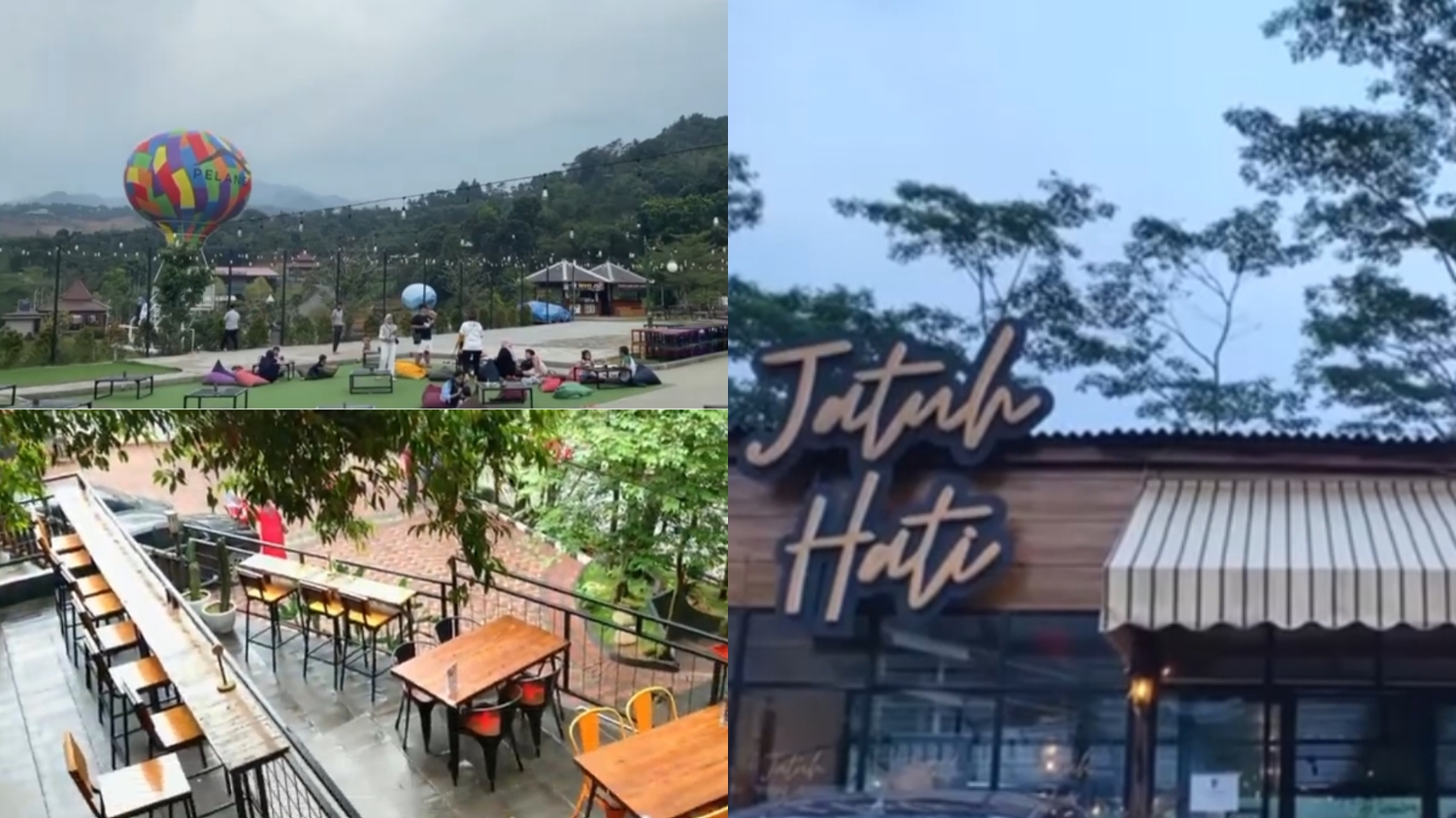 Ilustrasi tempat ngopi di Bogor dengan pemandangan alam yang indah. Buruan datang ke sini dijamin betah banget.