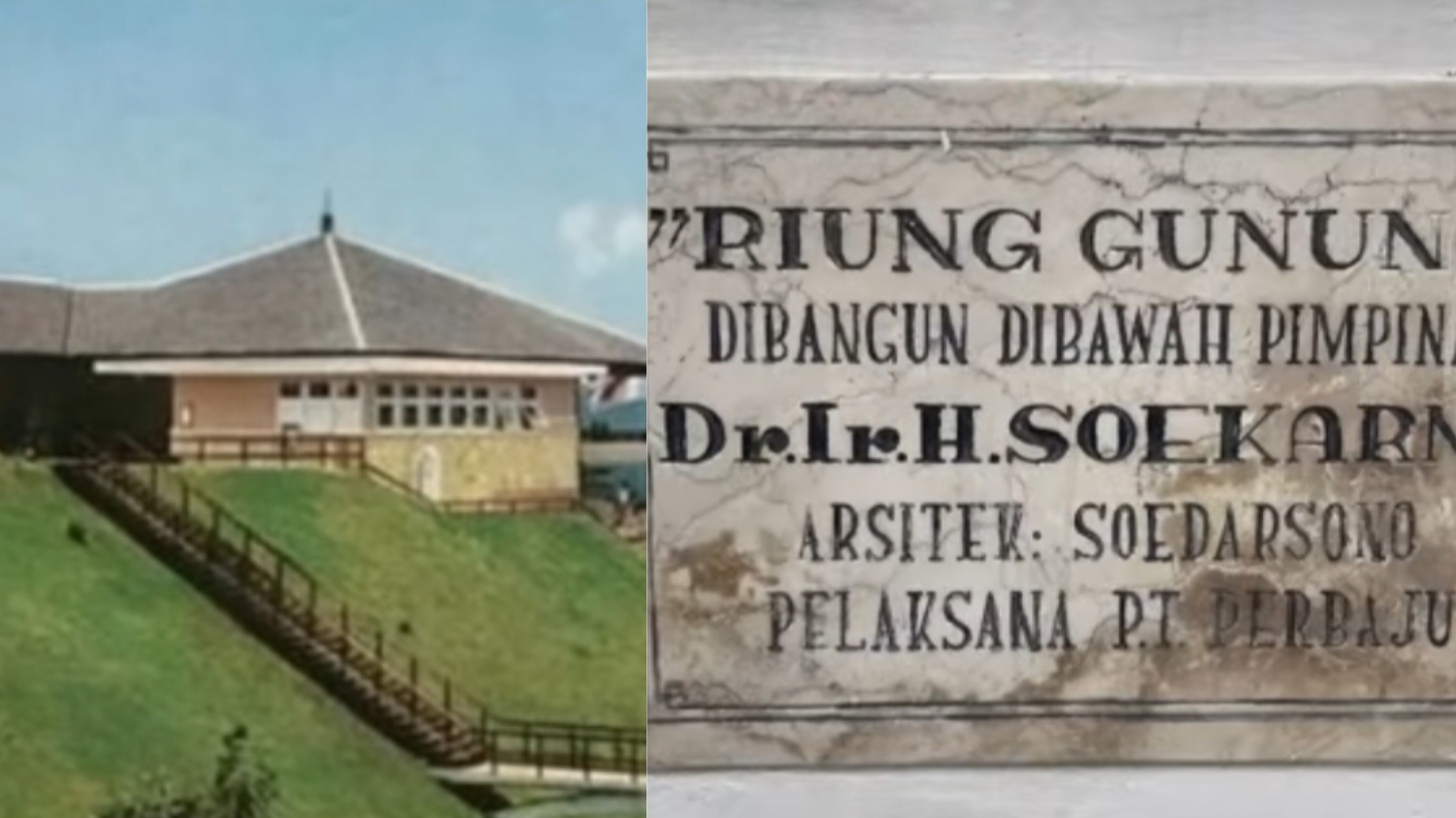 Kondisi Villa Soekarno di Puncak, Kabupaten Bogor. Banyak sejarah di dalamnya yang wajib Anda kunjungi karena arsitektur bangunnya klasik.