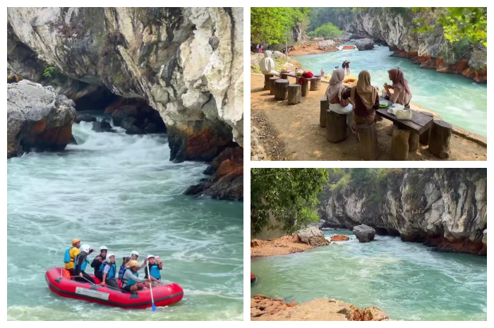 Sungai Sanghyang Kenit, yang berada di Desa Rajamandala Kulon, Kecamatan Cipatat, Kabupaten Bandung Barat.