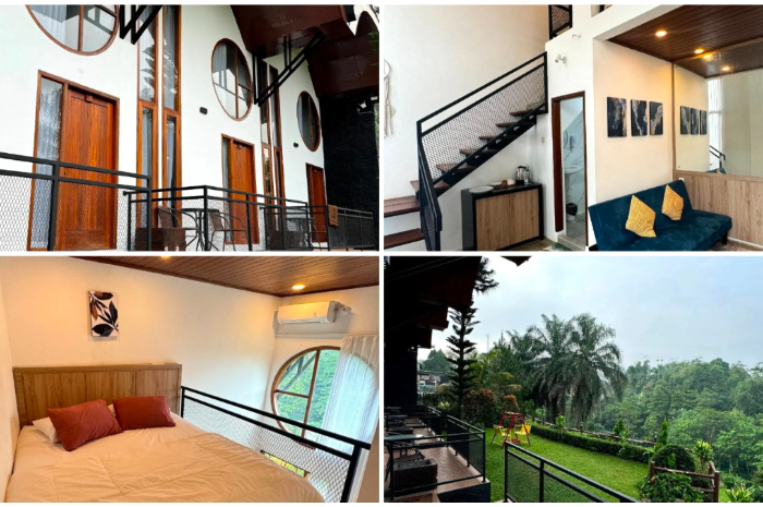 Anisa Hill Villa, tempat penginapan di Puncak Bogor yang murah meriah