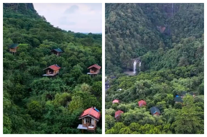 Ciletuh Hills, yang berlokasi di Jalan Raya Cikanteh No. 1, Desa Ciwaru, Kecamatan Ciemas, Kabupaten Sukabumi, Jawa Barat 43177.