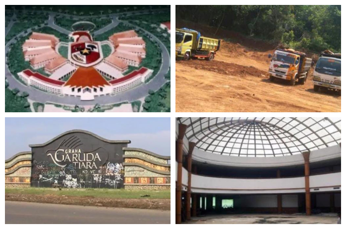 Hotel Garuda yang berada di Desa Dayeh, Kecamatan Cileungsi, Kabupaten Bogor, yang sempat menjadi kebanggaan masyarakat setempat.