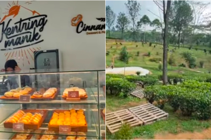 Salah satu rekomendasi area kuliner adalah Kentring Manik di Gunung Mas Puncak Bogor.