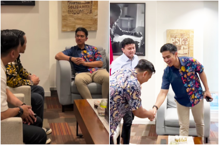 Ketum PSI, Kaesang Pangarep saat bertemu calon kepala daerah.