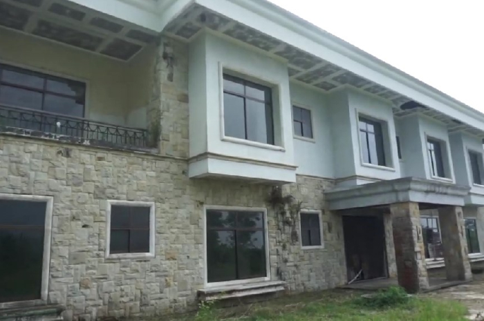 Suasana Villa Soeharto di kaki Gunung Salak Bogor.