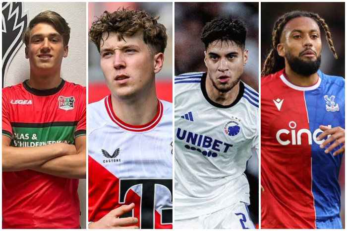 Dari kiri : Mauro Zijlstra, Ole Romeny, Kevin Diks dan Jairo Riedewald.