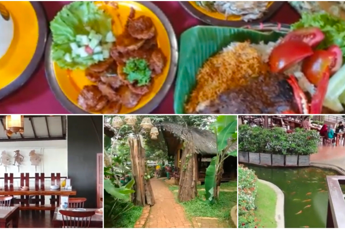 Tempat makan khas Sunda di Bogor.