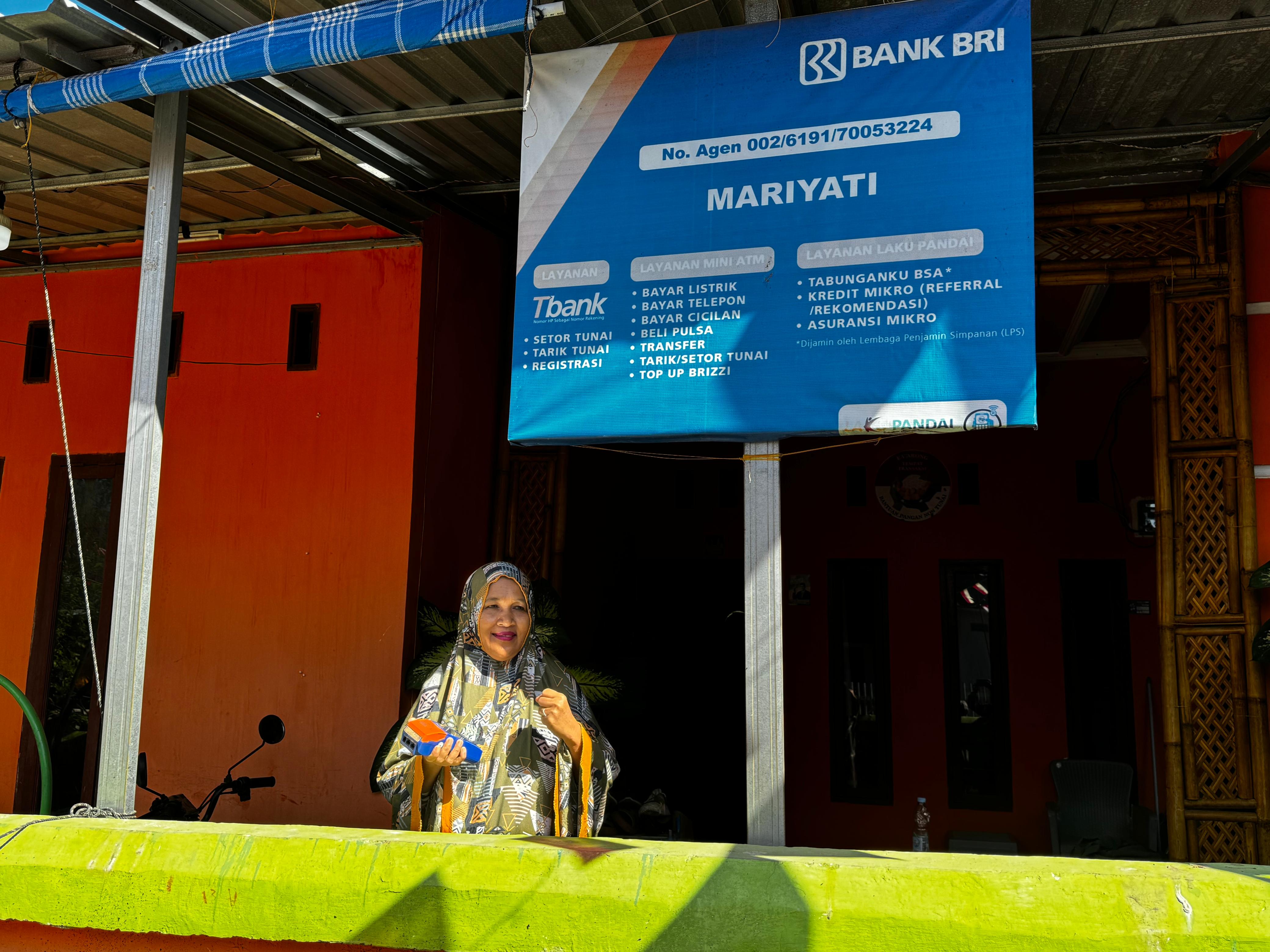 Mariyati Daeng Ngintang AgenBRILink di&nbsp;Pulau Lae-lae Kecamatan Ujung Pandang, Kota Makassar, Sulawesi Selatan