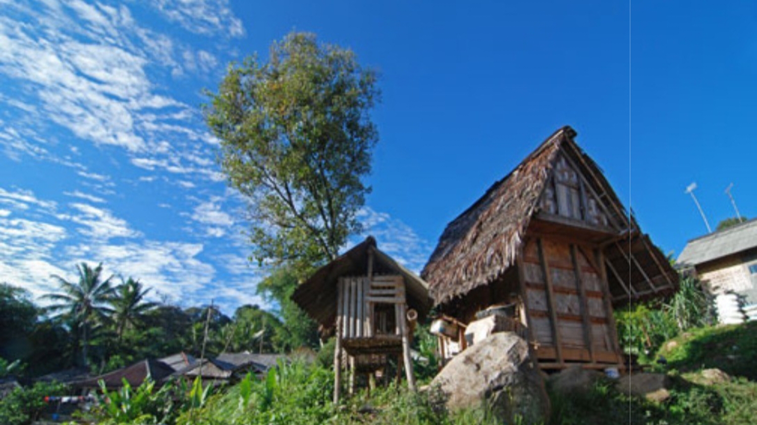 Foto Kampung Adat Urug yang ada di Kabupaten Bogor.