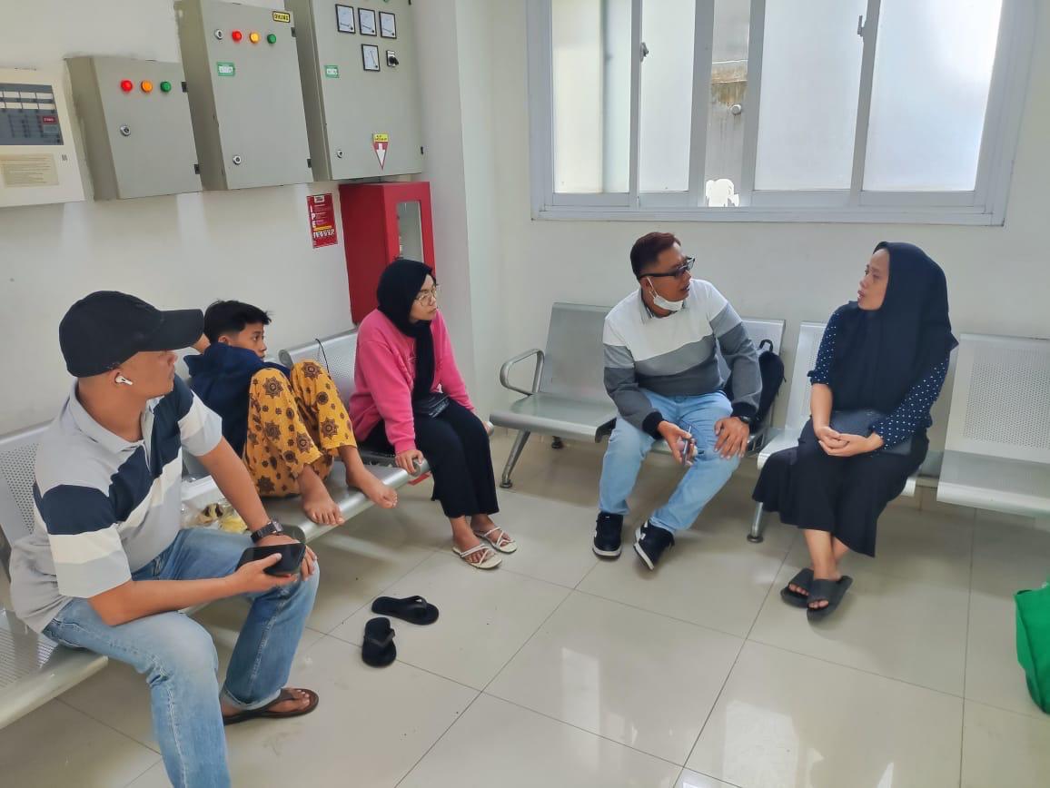 Pelajar korban penganiayaan sempat dibawa ke RSUD Ciawi, sebelum akhirnya dinyatakan meninggal dunia.