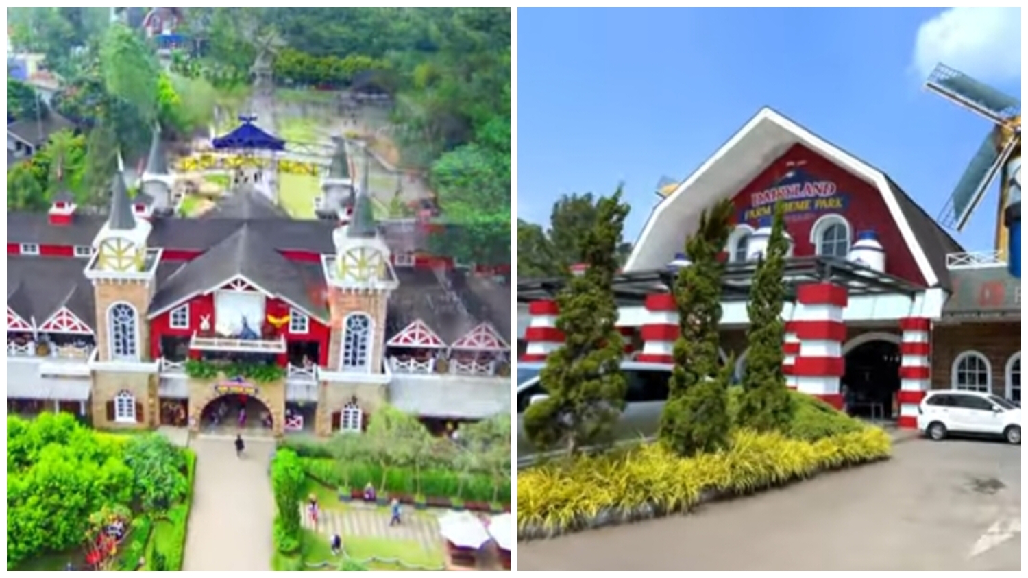 Cimory Dairyland Puncak di Bogor. Tempat wisata yang cocok untuk liburan bersama keluarga besar.