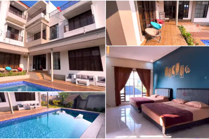 Villa Adiba yang ada di Puncak Bogor berfasilitas lengkap dengan pemandangan pegunungan yang indah dan asri.